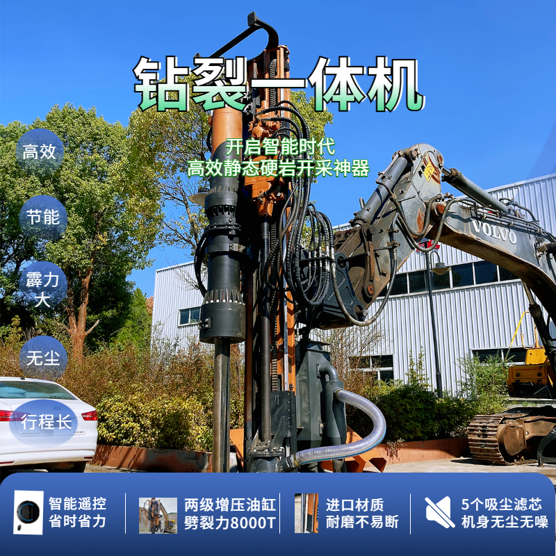 巖石鉆裂機(jī)、鉆劈機(jī)未來發(fā)展走向如何？